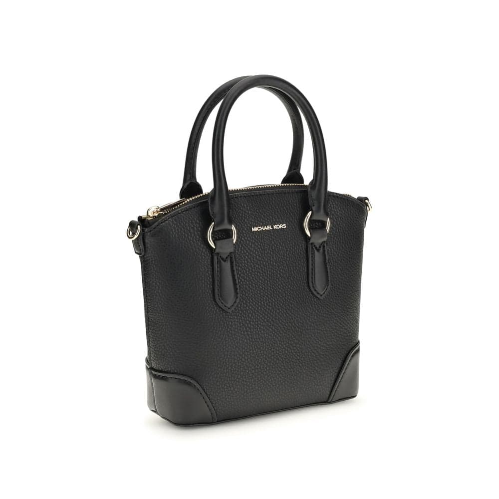 Black Calf Leather Bos Taurus Handbag - 2