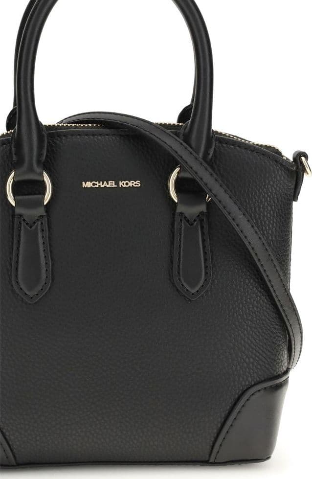 Black Calf Leather Bos Taurus Handbag - 4