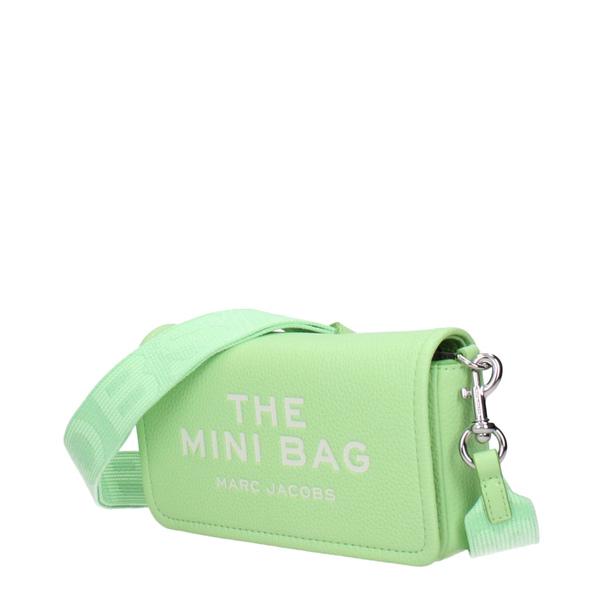 Green Leather Crossbody Bag - 2
