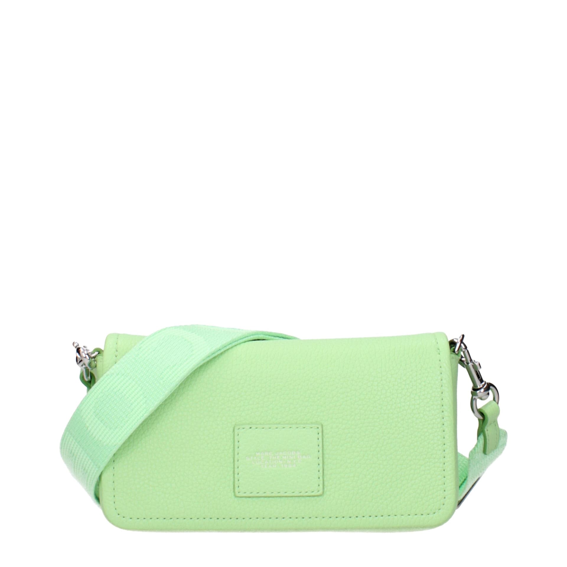 Green Leather Crossbody Bag - 3