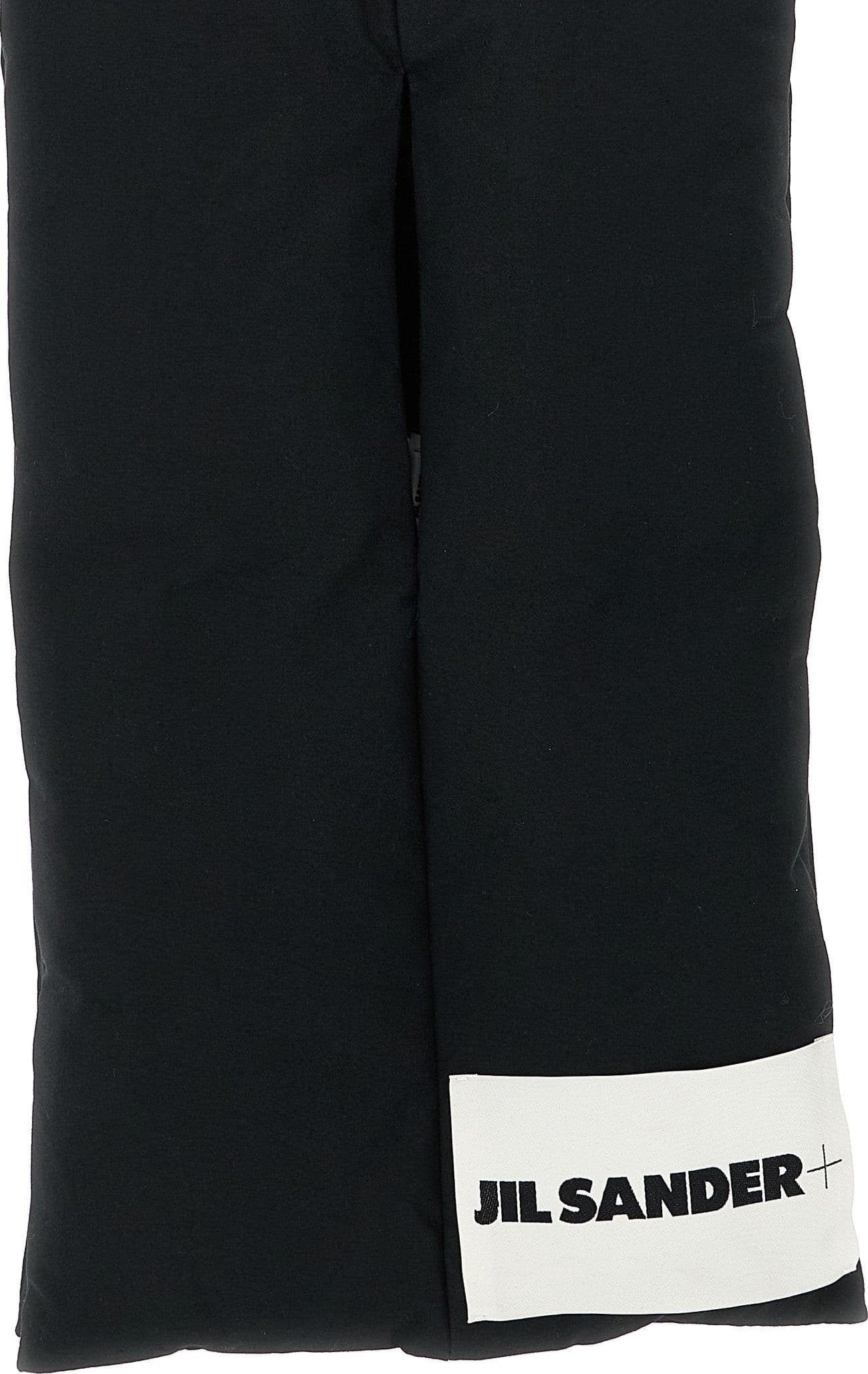 Black Cotton Foulard - 2