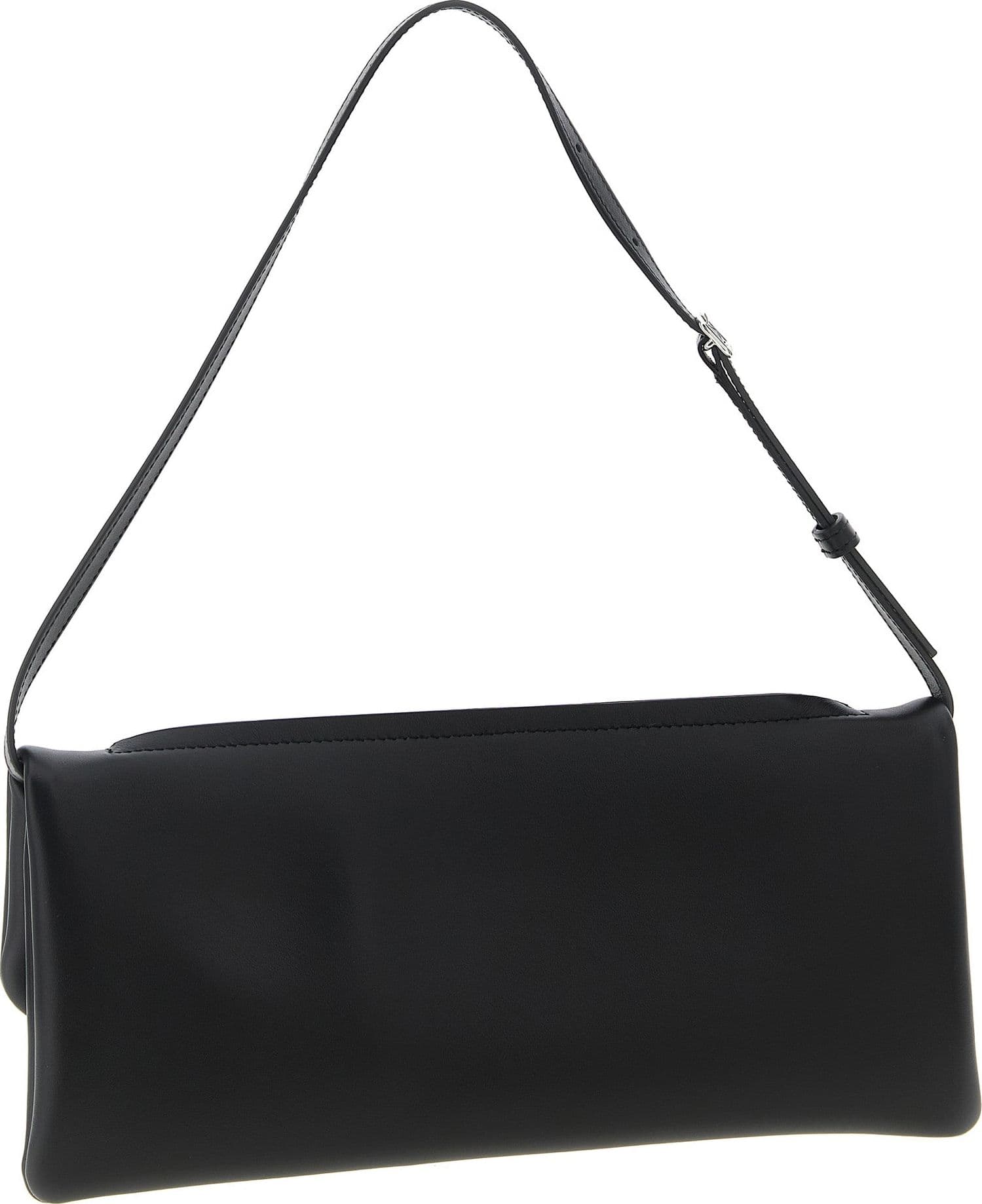 Black Cowhide Clutch Bag - 2