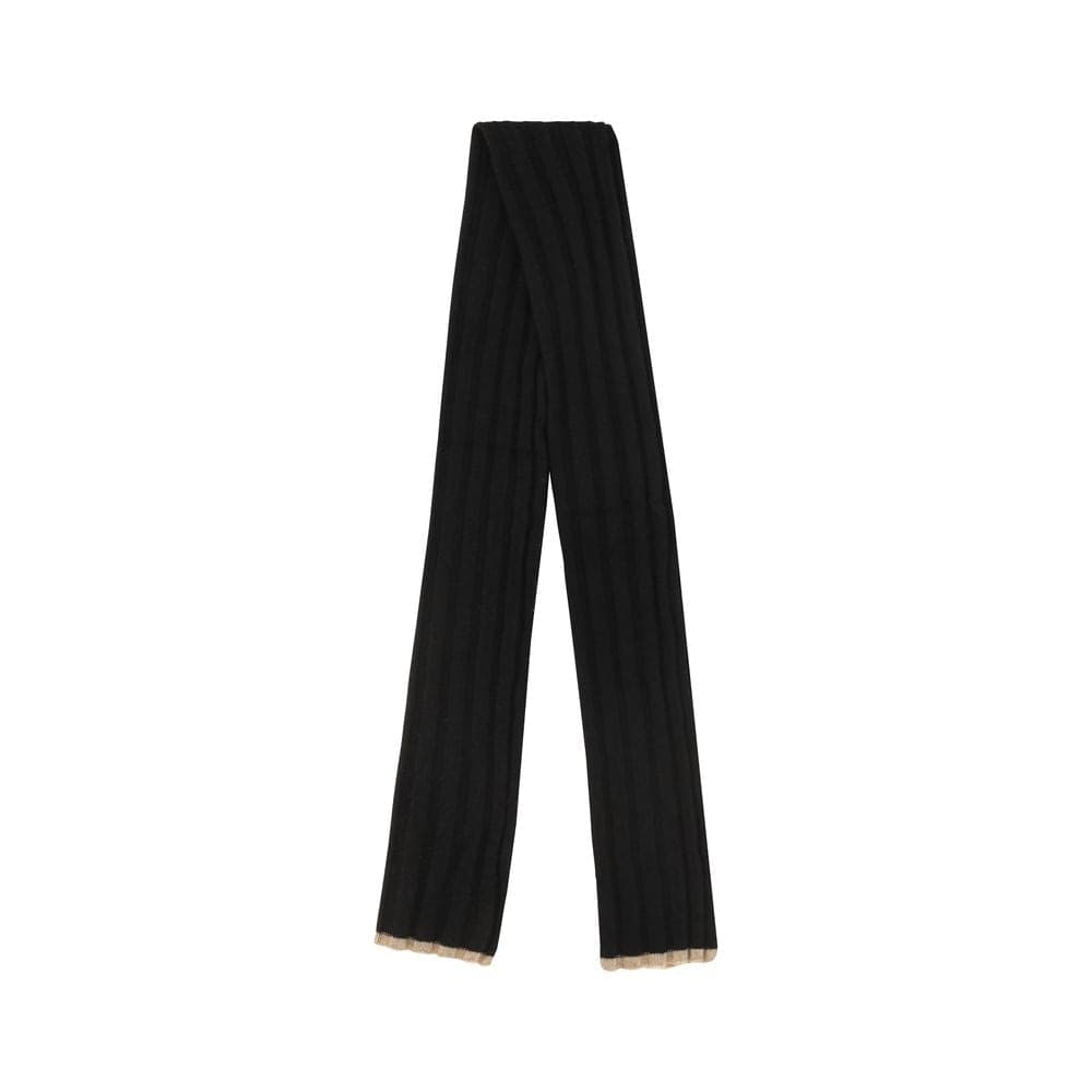 Black Cashmere Scarf - 2