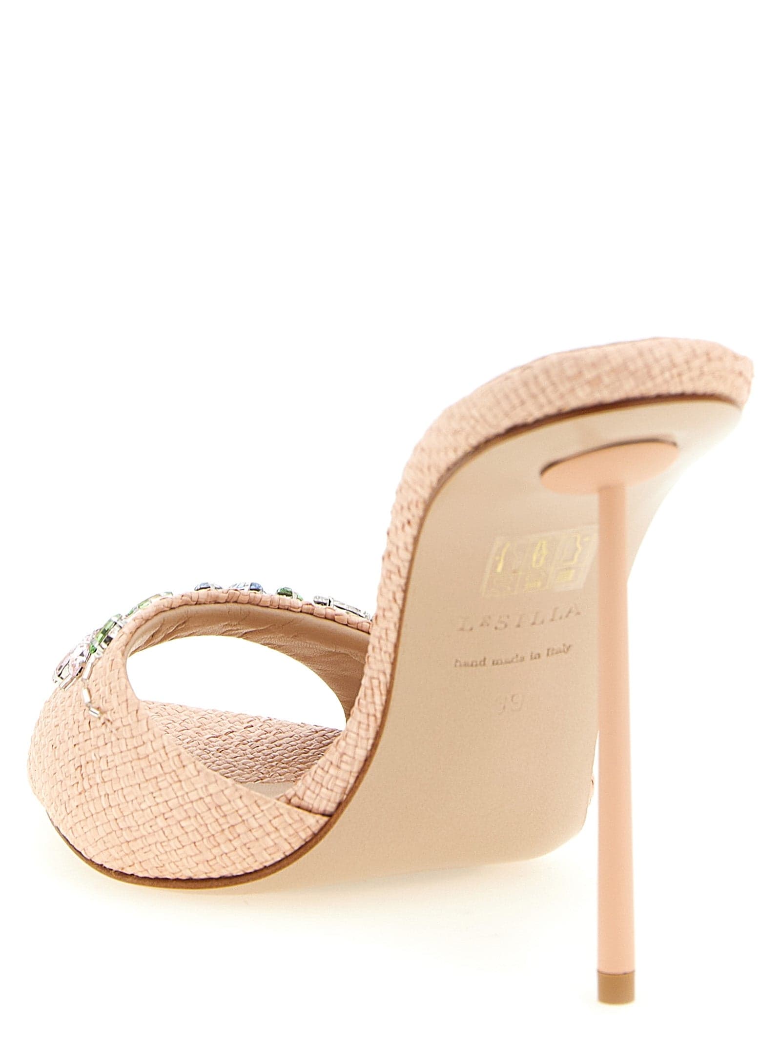 Multicolor Polyamide Stiletto Heel Sandals - 3