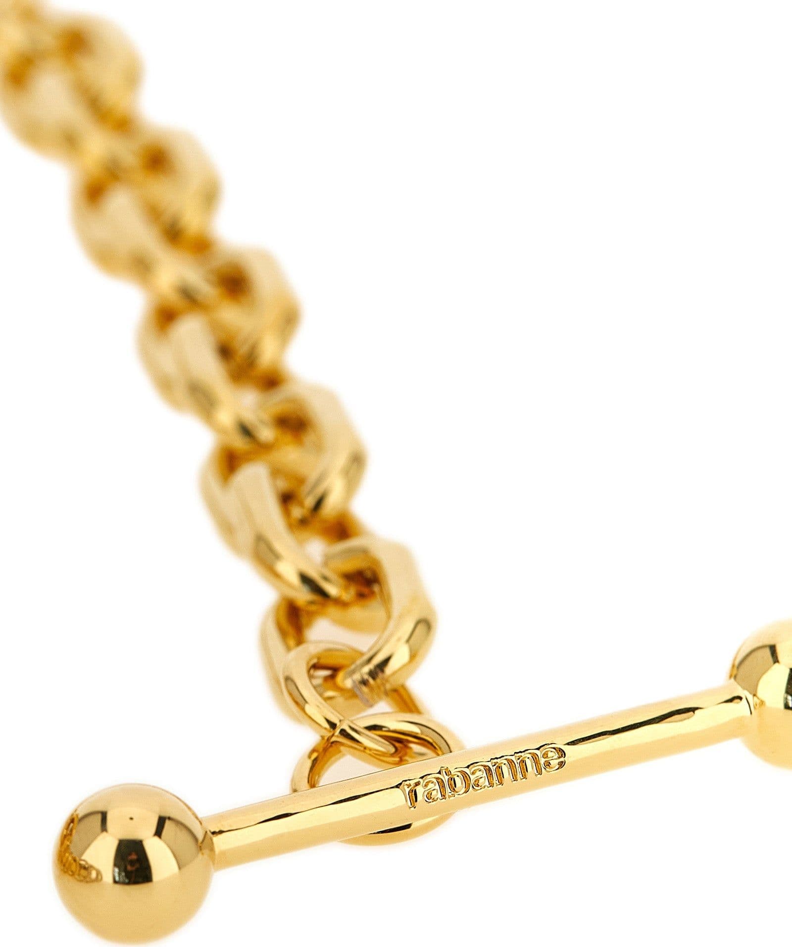 Gold Brass Necklace - 3