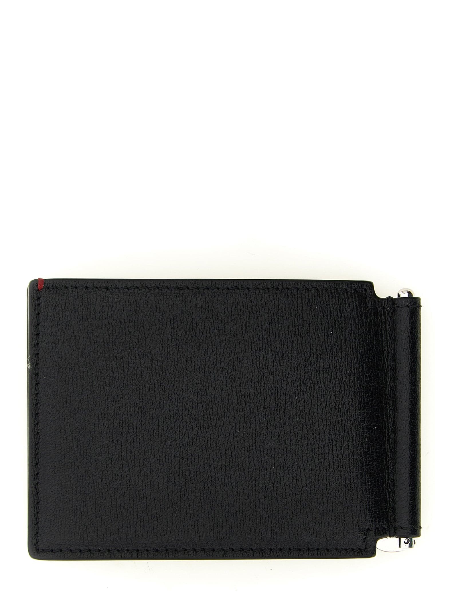 Black Goatskin Money Clip - 2