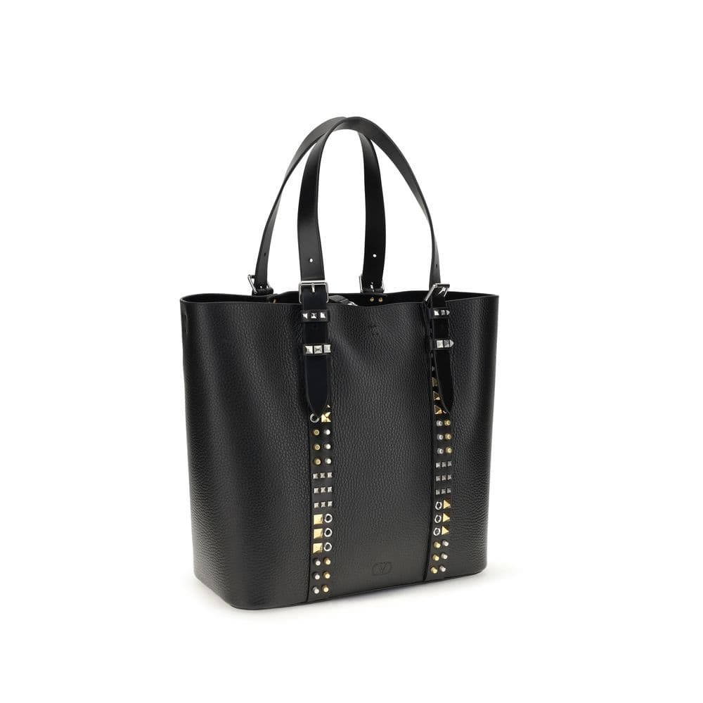 Black Calf Leather Bos Taurus Shoulder Bag - 2