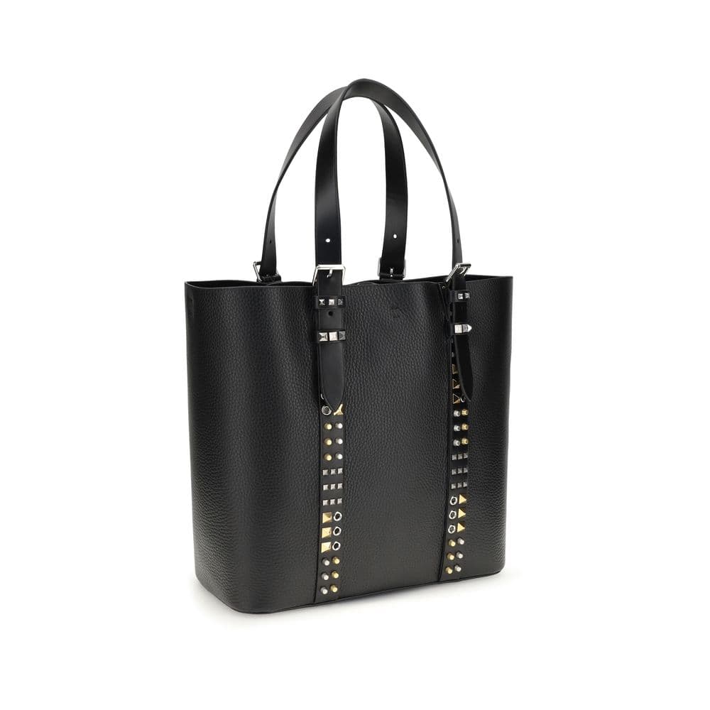 Black Calf Leather Bos Taurus Shoulder Bag - 3