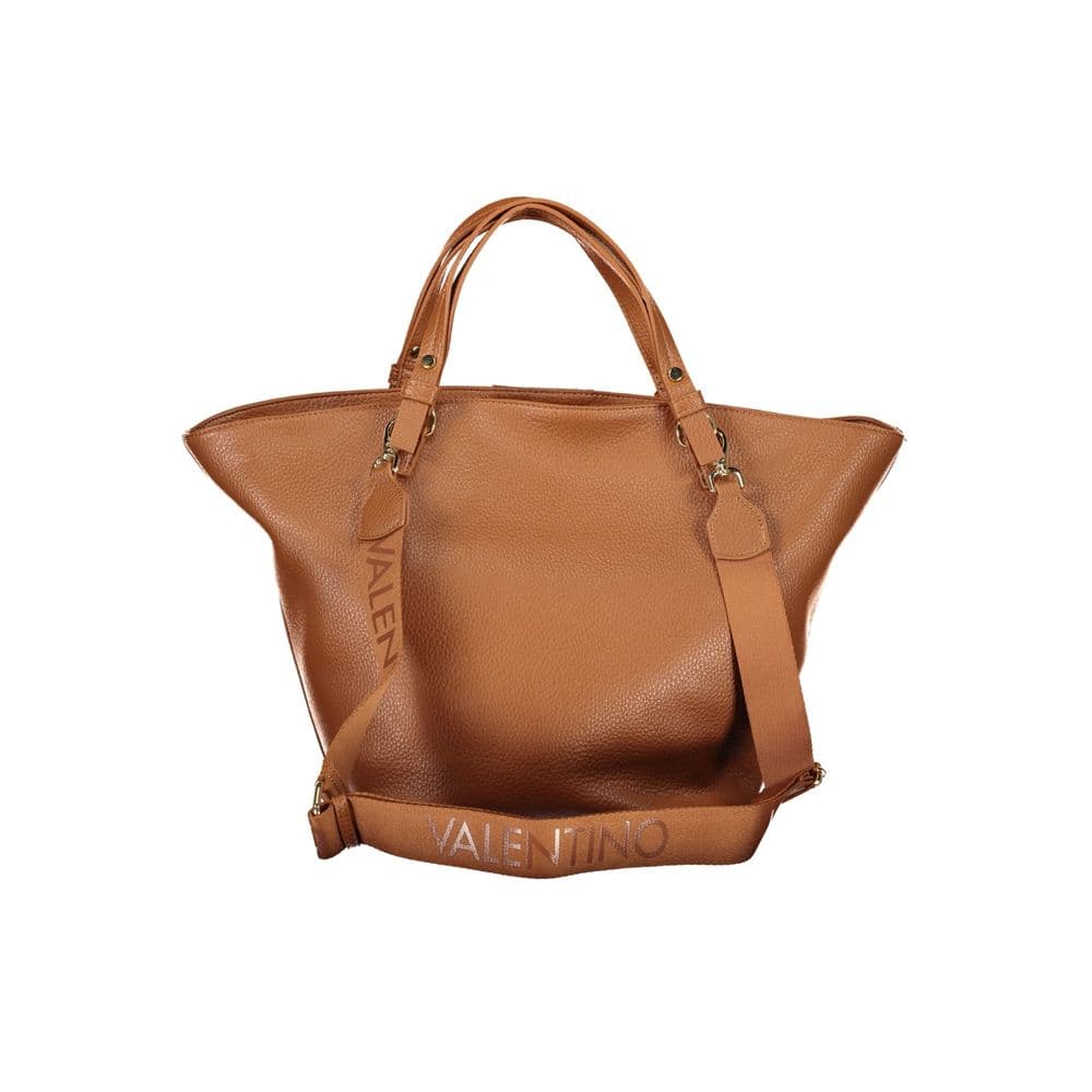Brown Polyurethane Women's Bag - 2