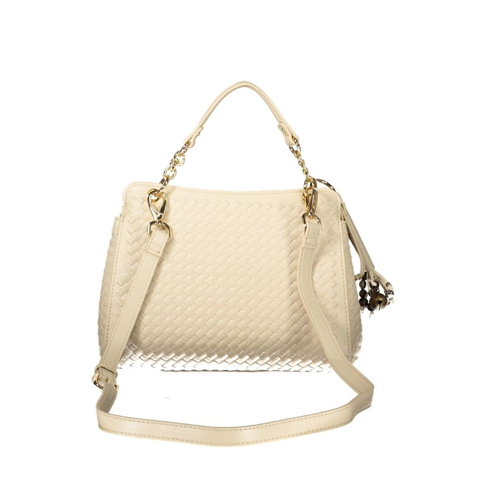 Beige Polyurethane Women's Bag - 2