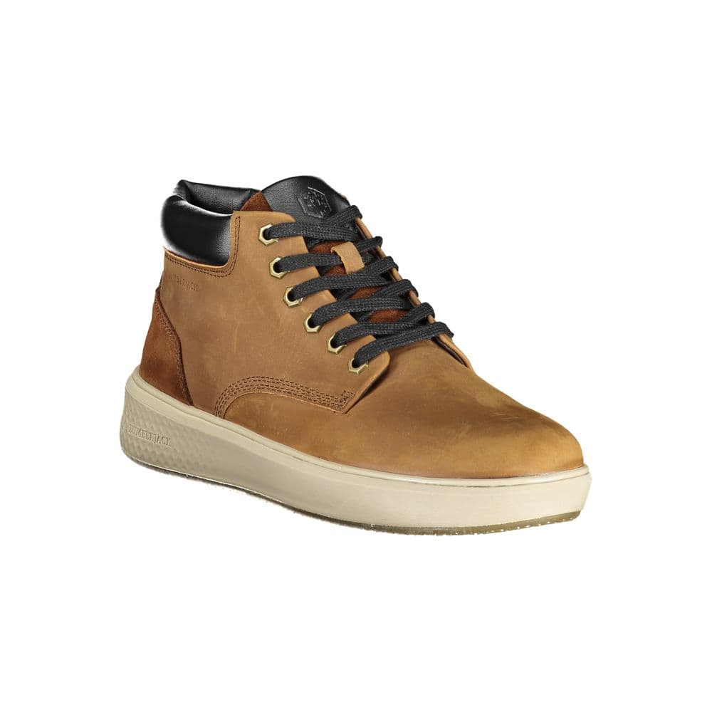 Marrone Leather Men Ankle Boot - 2