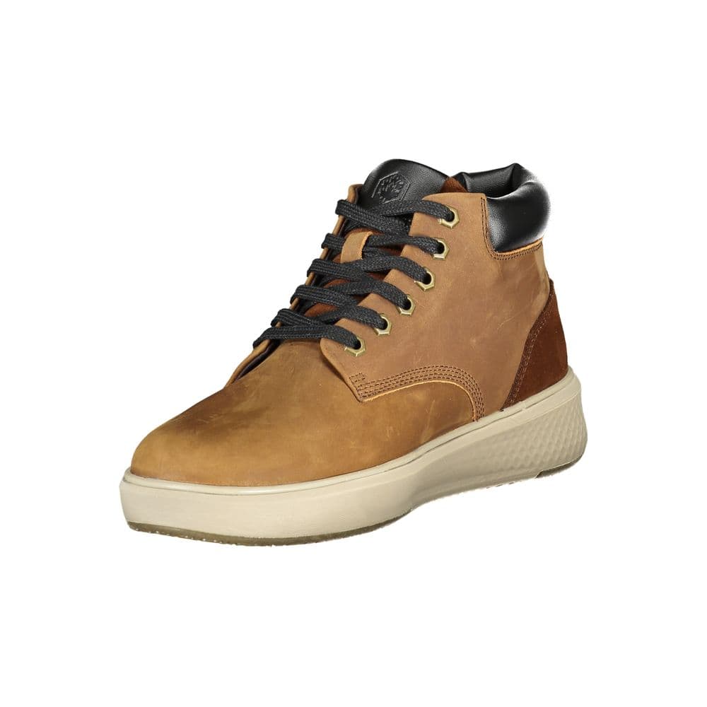 Marrone Leather Men Ankle Boot - 3