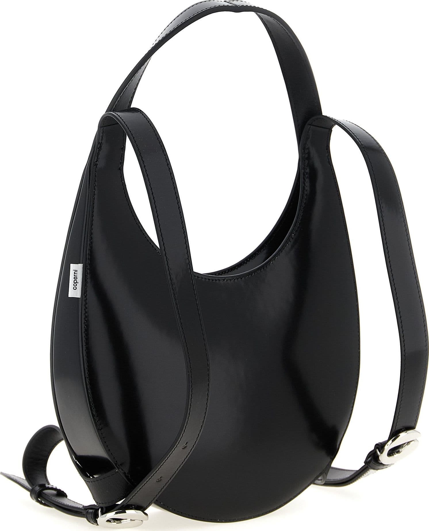 Black Cowhide Backpack - 2