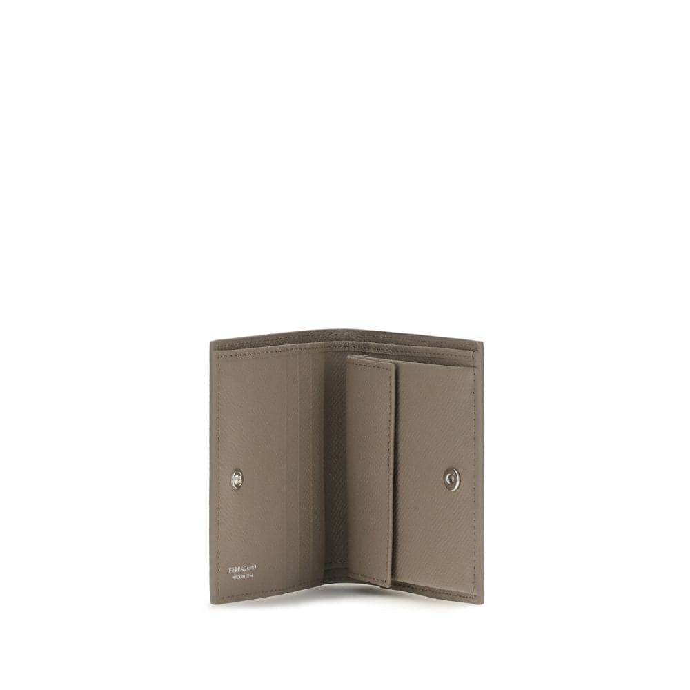 Beige Calf Leather Bos Taurus Wallet - 3
