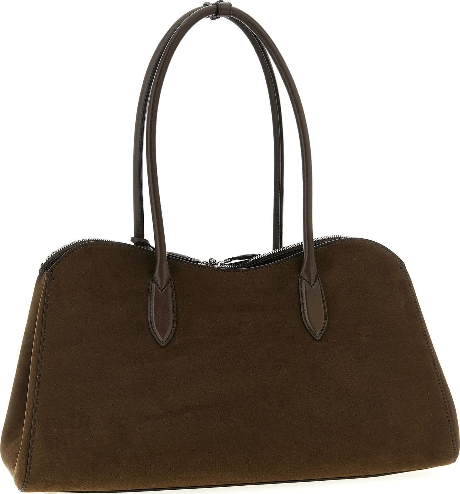 Brown Hemp Shoulder Bag - 2
