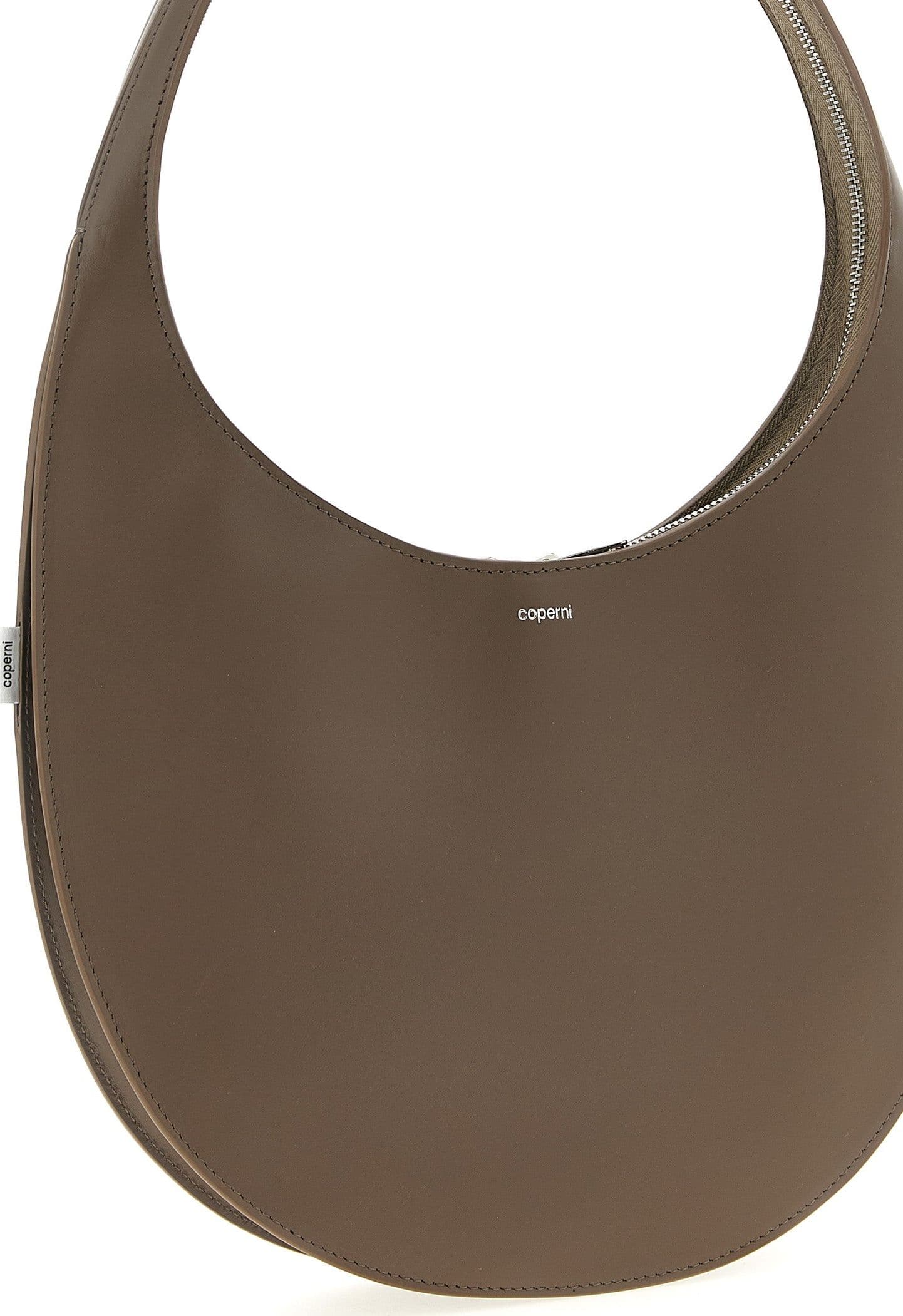 Brown Cowhide Shoulder Bag - 3