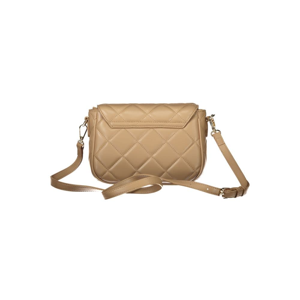 Beige Polyurethane Women Handbag - 2