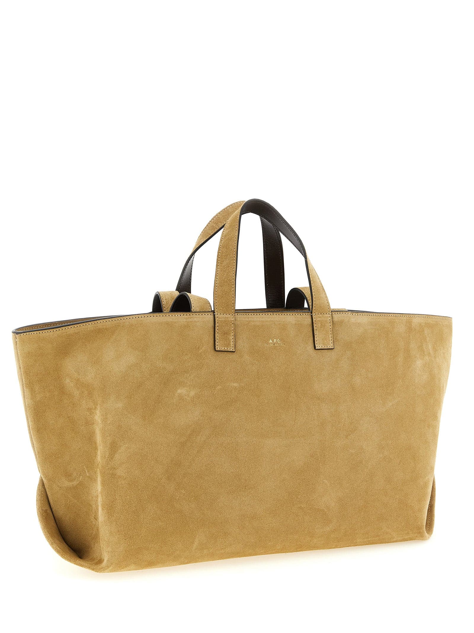 Brown Cowhide Tote Bag - 3