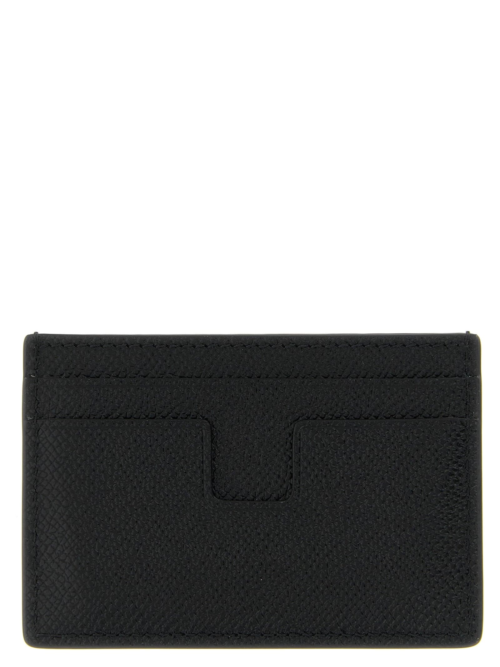 Black Calfskin Cardholder - 2