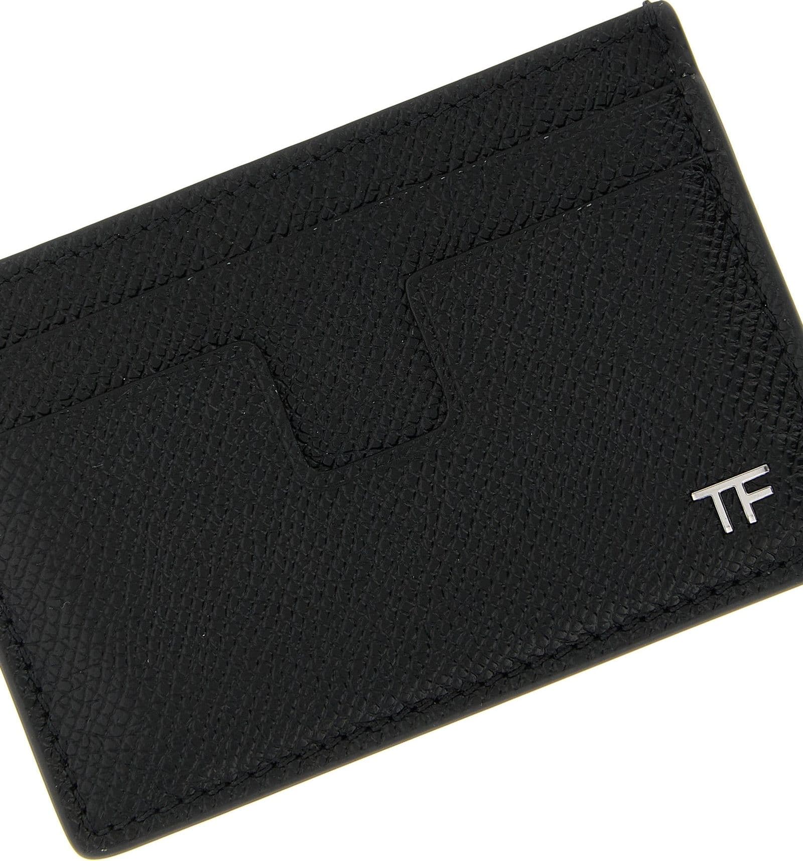 Black Calfskin Cardholder - 3