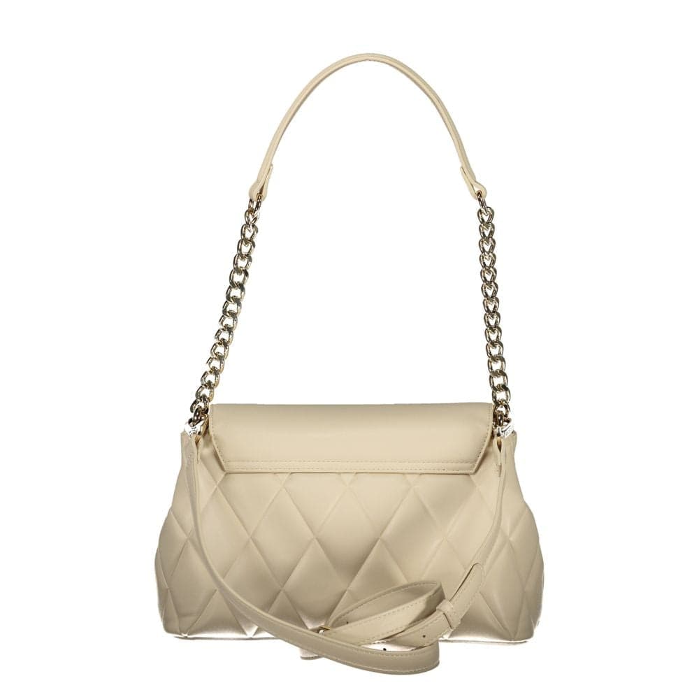 Beige Polyurethane Women Shoulder Bag - 2