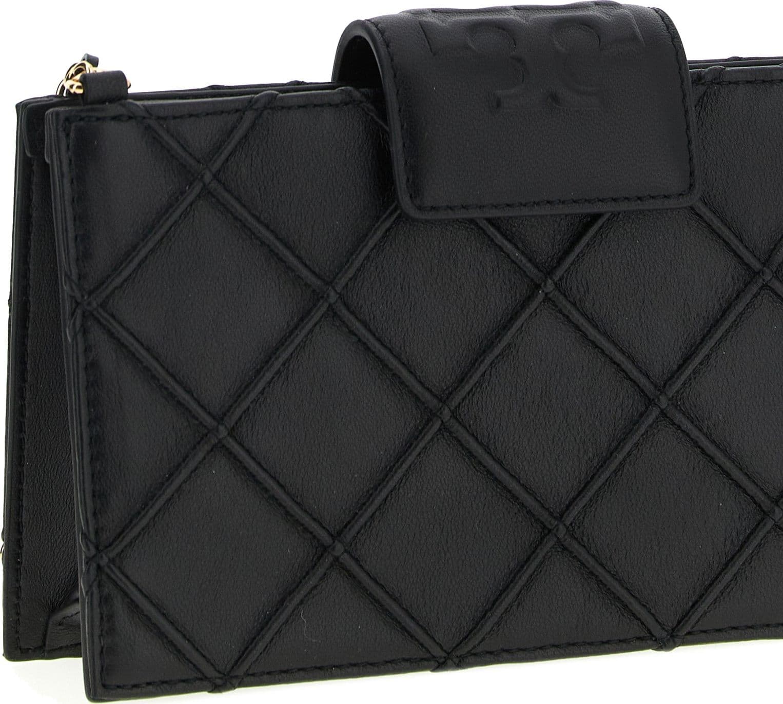 Black Lamb Leather Cardholder - 3