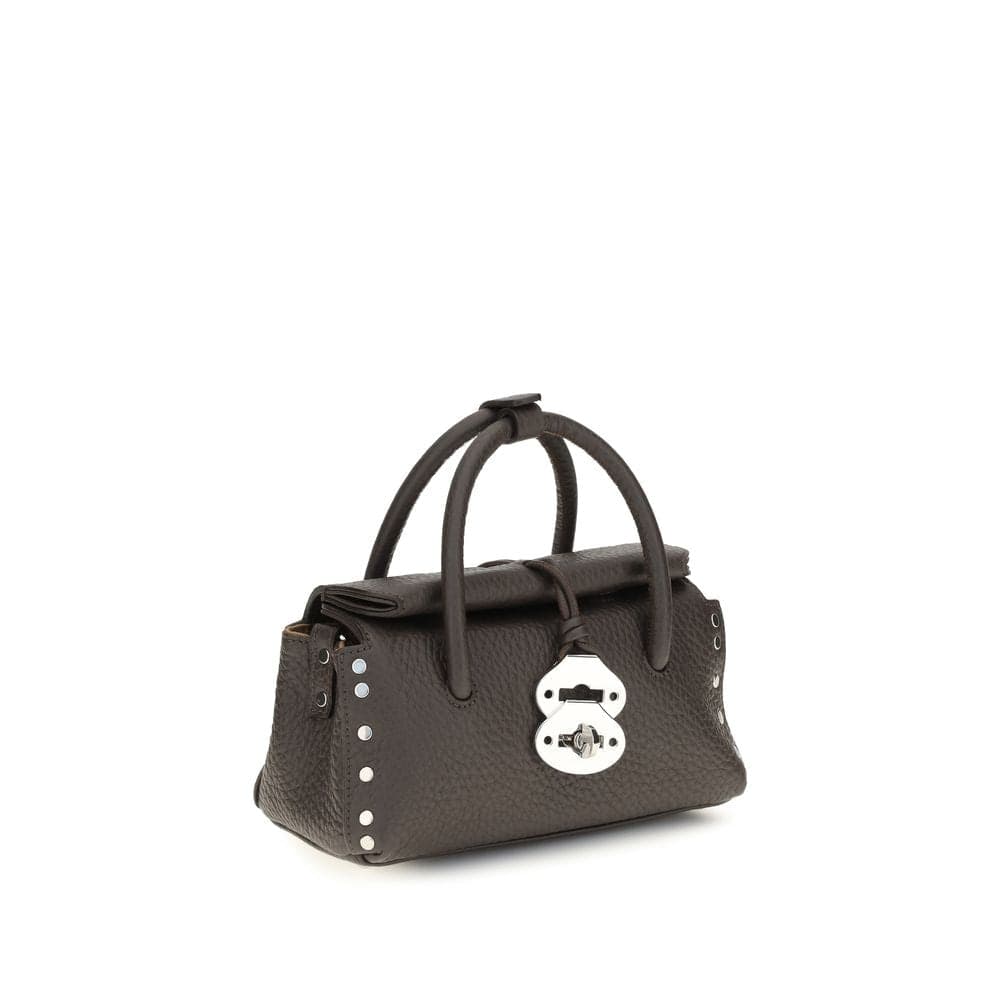 Brown Calf Leather Bos Taurus Handbag - 2