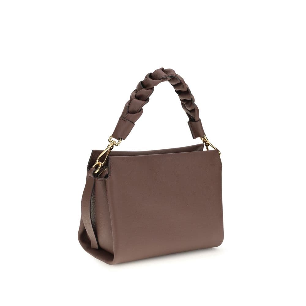Brown Calf Leather Bos Taurus Handbag - 3