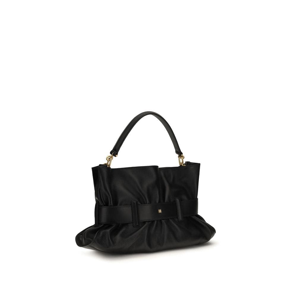 Black Calf Leather Bos Taurus Handbag - 3