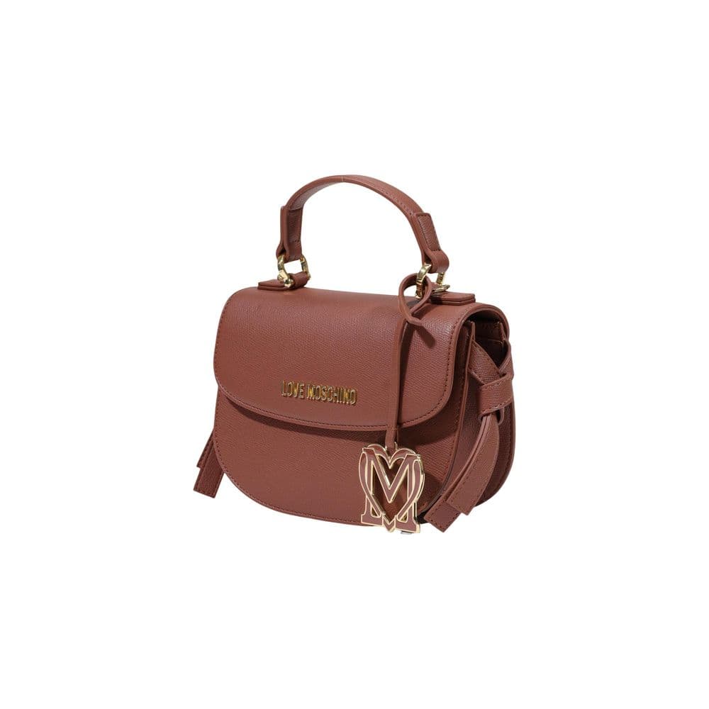 Brown Polyethylene Handbag - 2