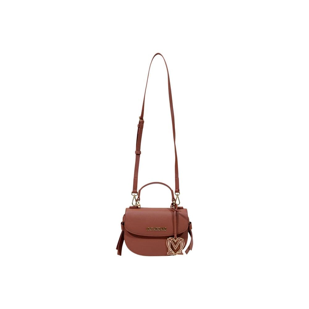 Brown Polyethylene Handbag - 4