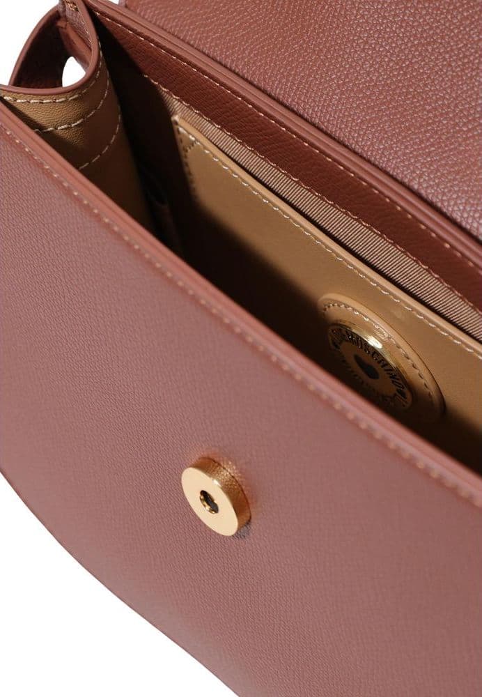 Brown Polyethylene Handbag - 5
