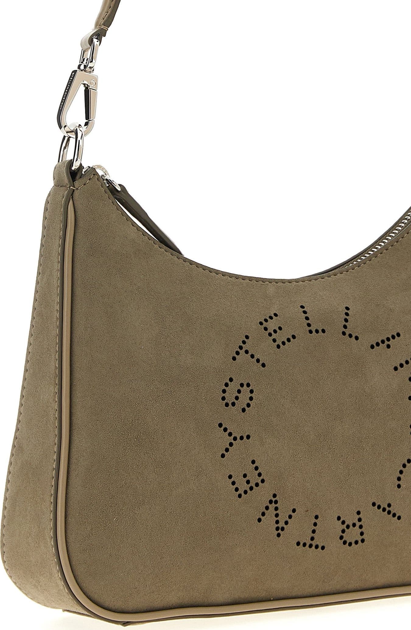 Gray Polyamide Shoulder Bag - 3
