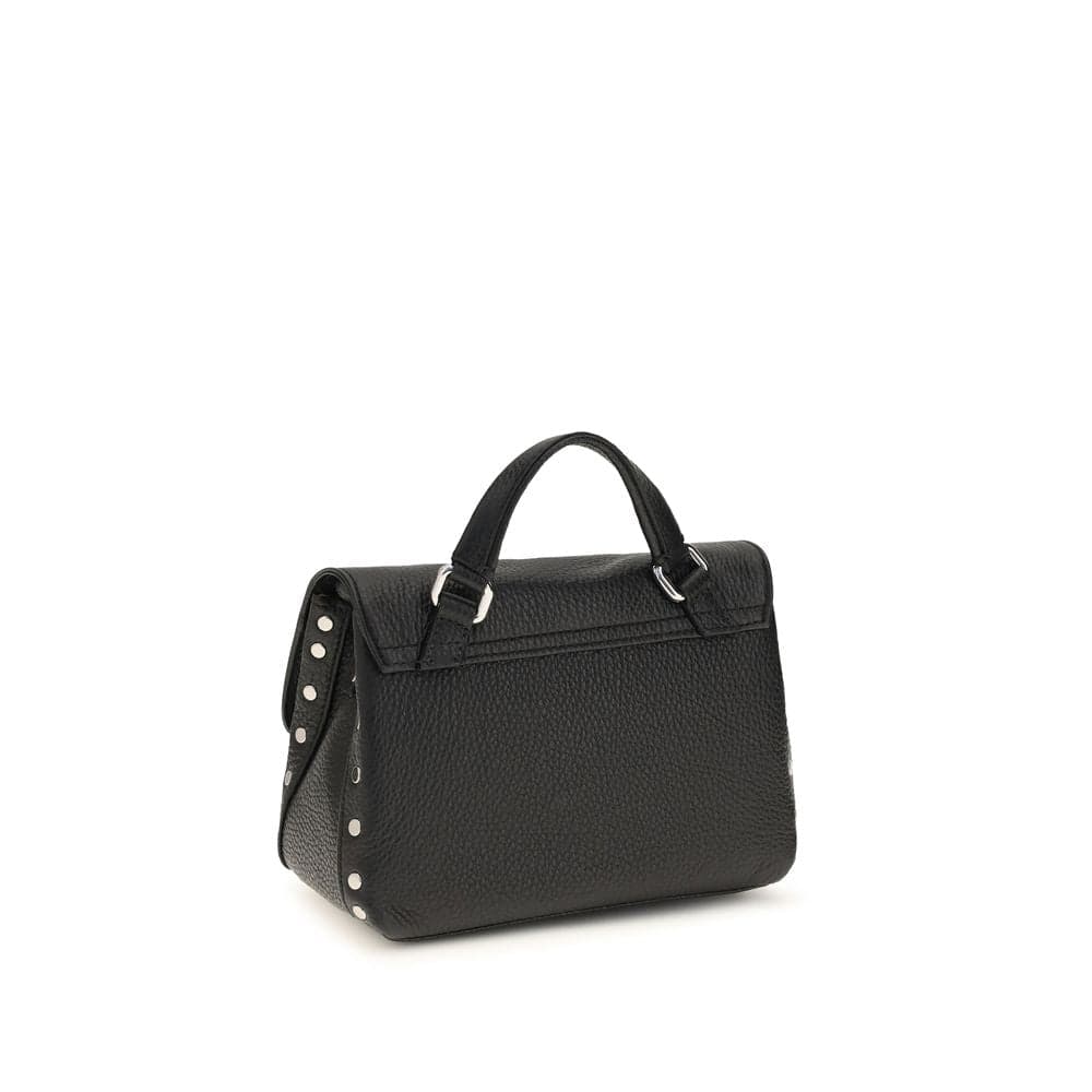 Black Calf Leather Bos Taurus Handbag - 3
