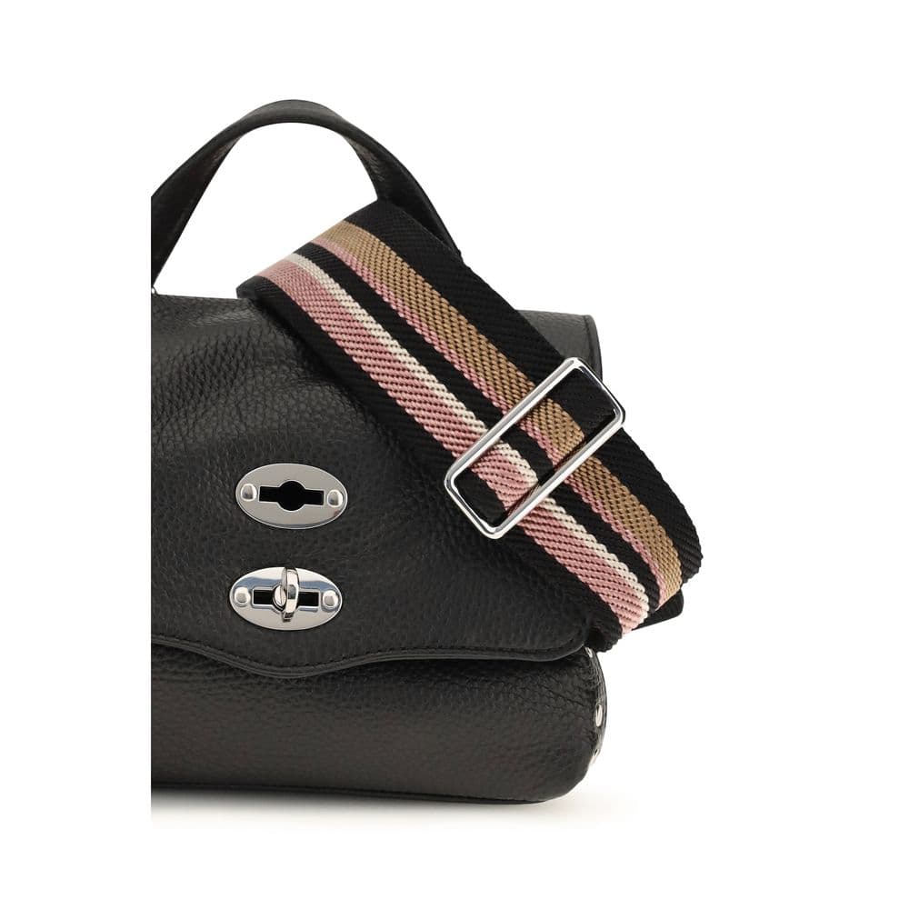 Black Calf Leather Bos Taurus Handbag - 4