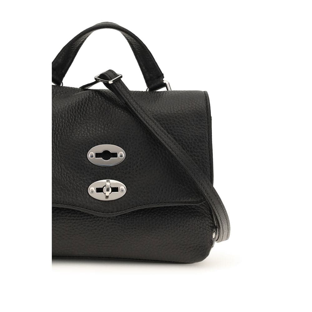 Black Calf Leather Bos Taurus Handbag - 5