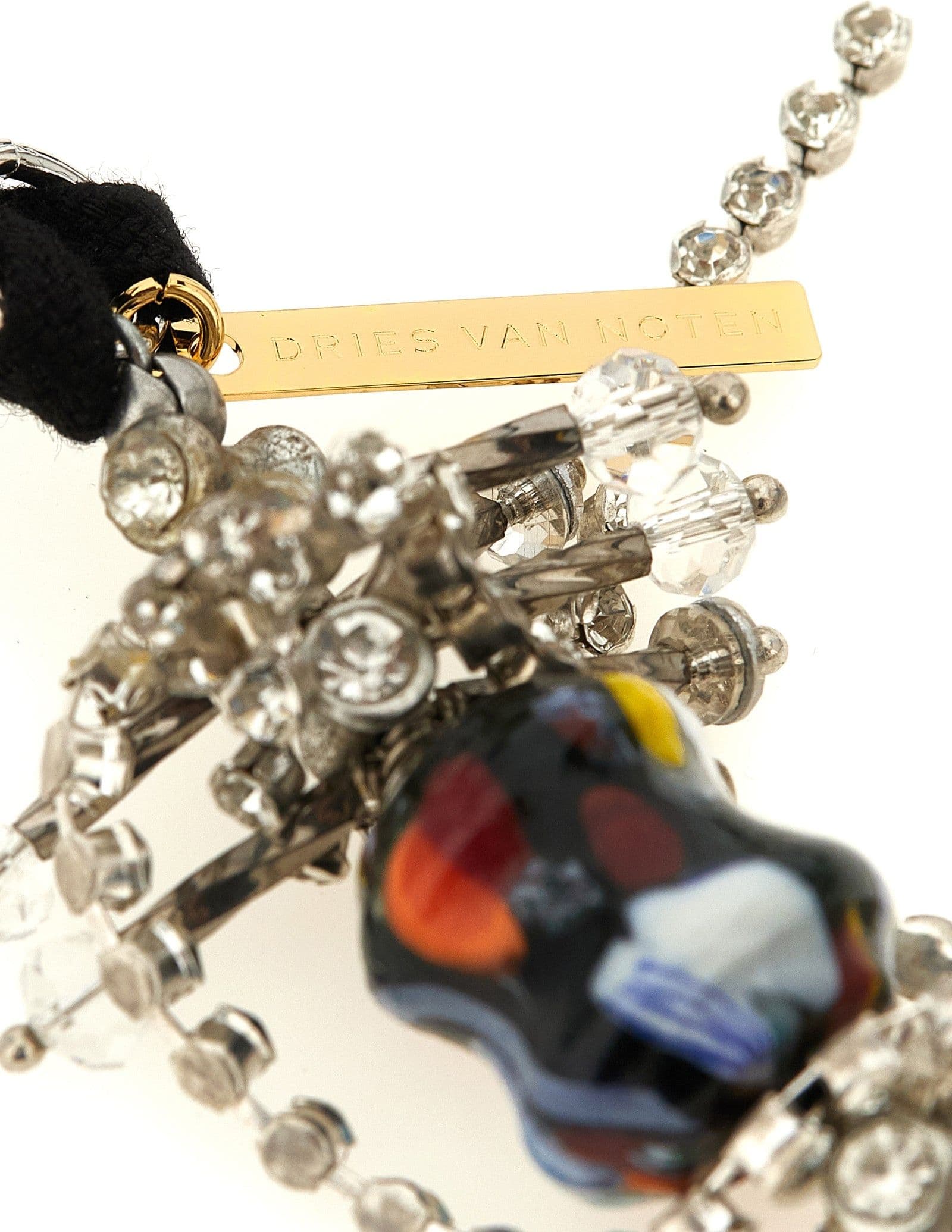 Black Glass Necklace - 3
