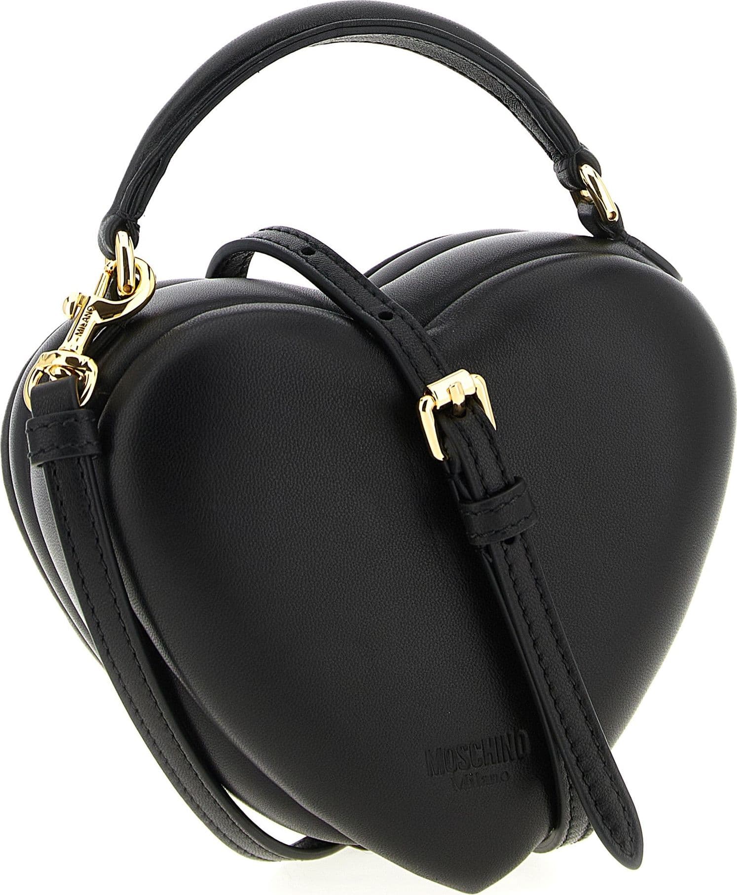 Black Polyester Handbag - 2