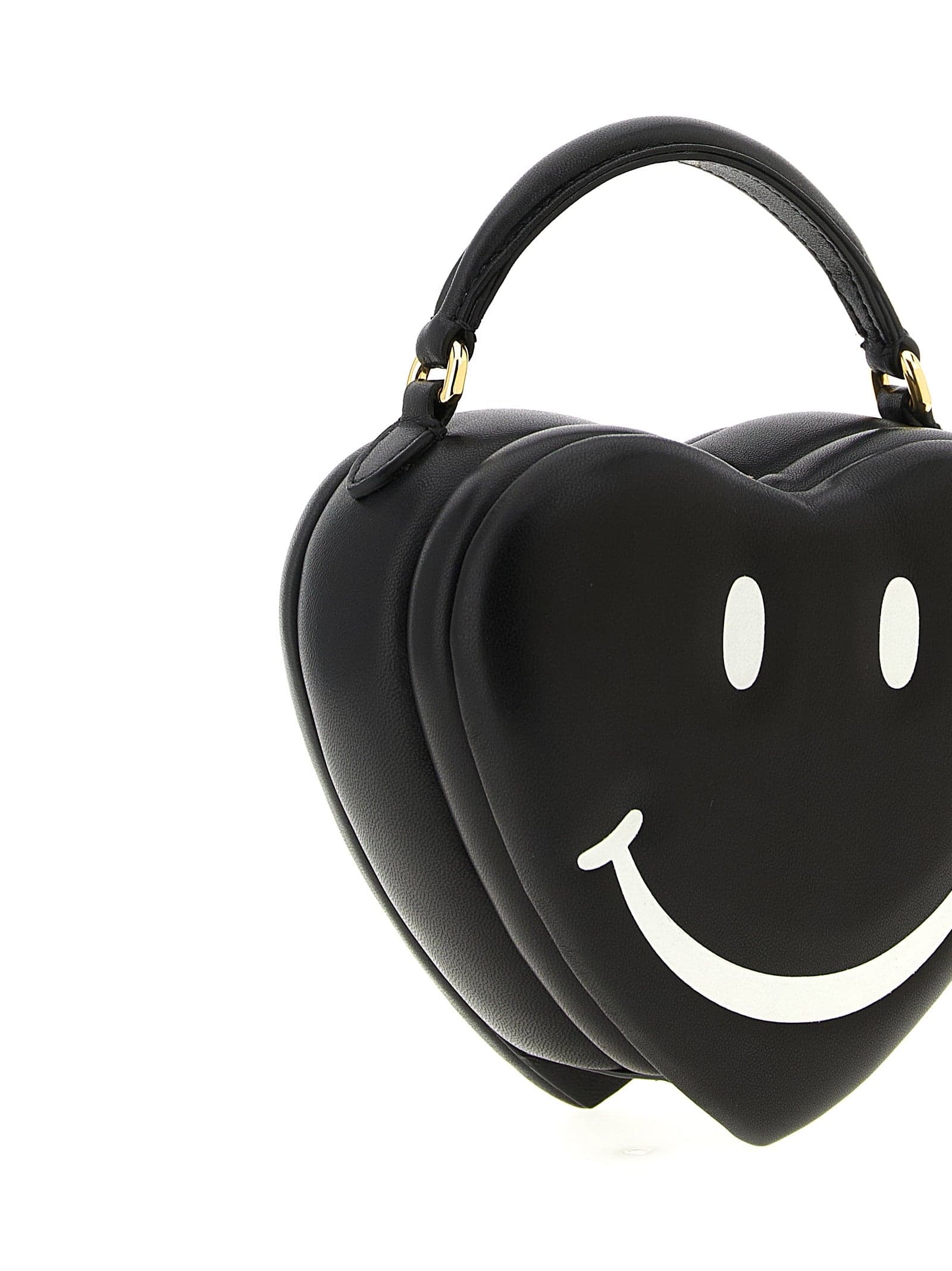 Black Polyester Handbag - 3