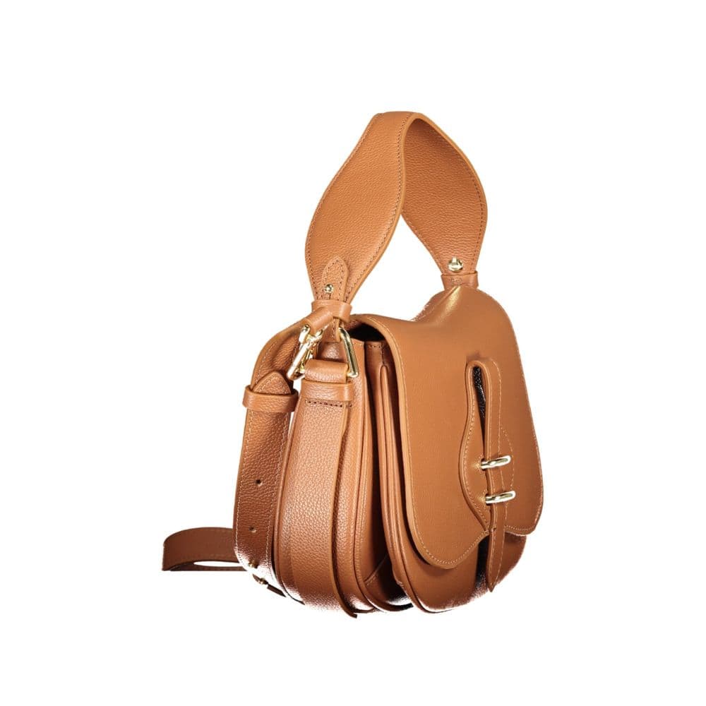 Brown Leather Handbag - 3