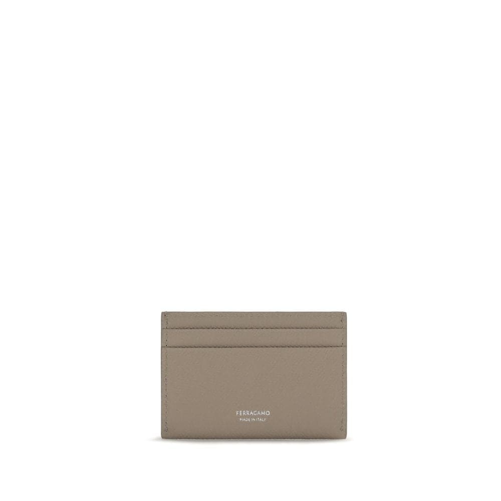 Beige Calf Leather Bos Taurus Wallet - 2