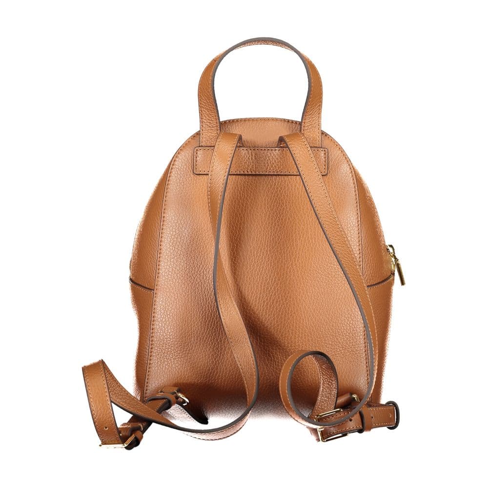 Marrone Leather Women Backpack - 2
