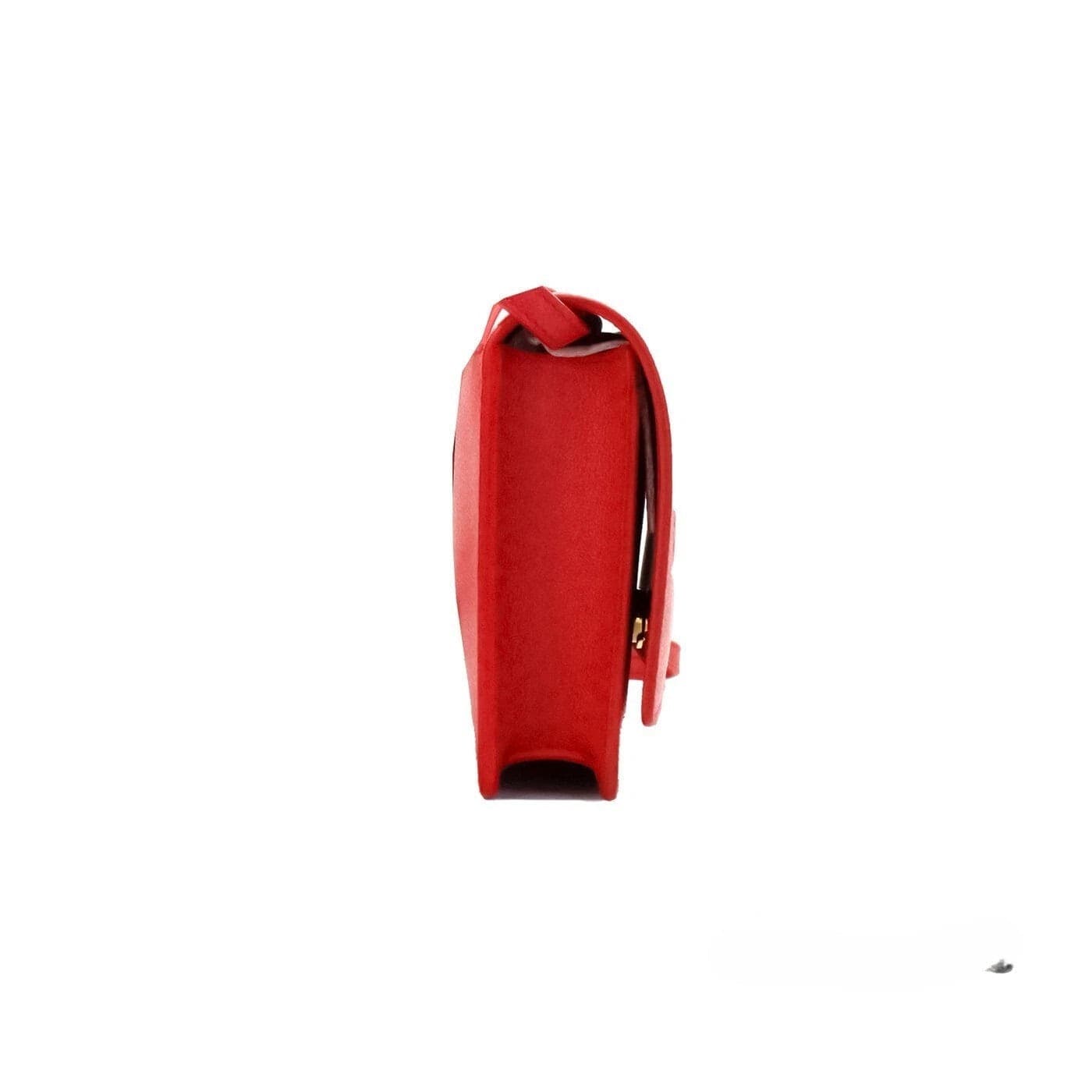 Burberry Hampshire Small Red Embossed Logo Smooth Leather Crossbody Bag - 3