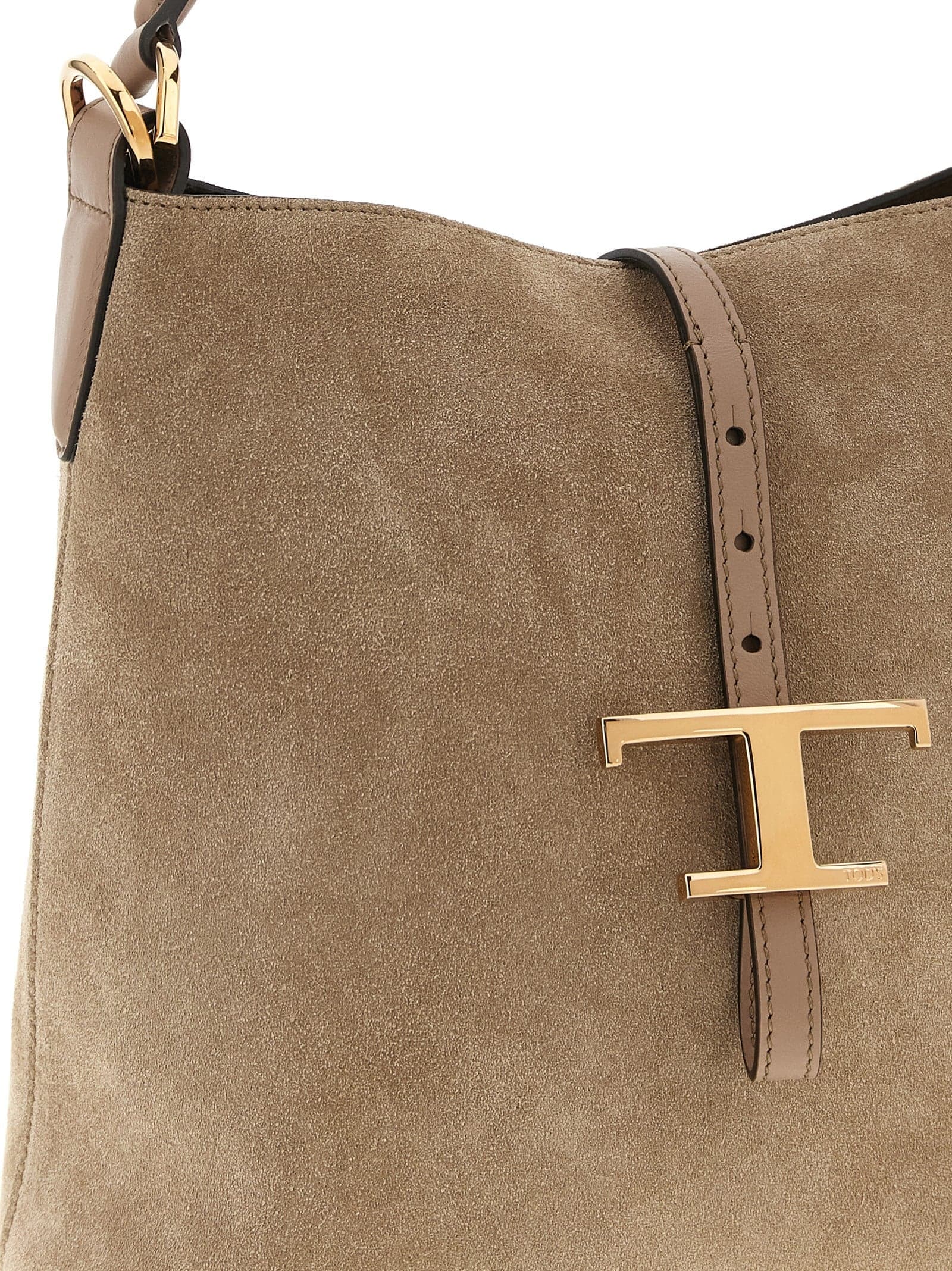 Beige Calfskin Handbag - 3