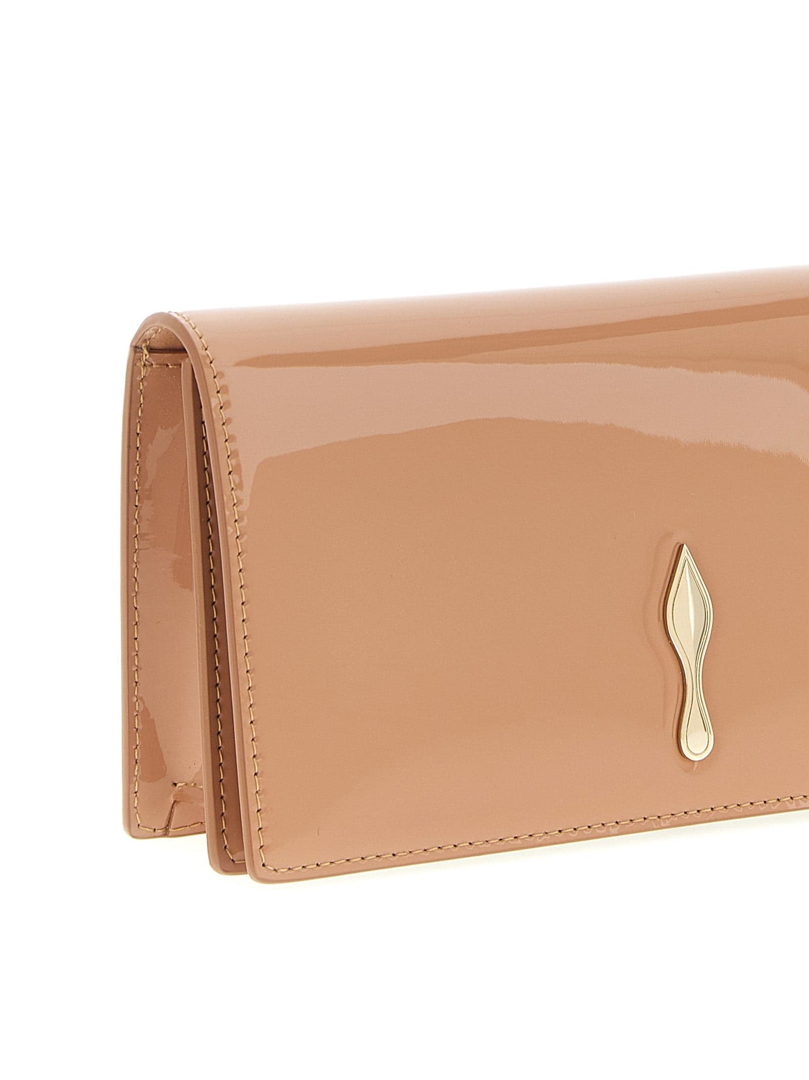 Multicolor Calfskin Clutch Bag - 3