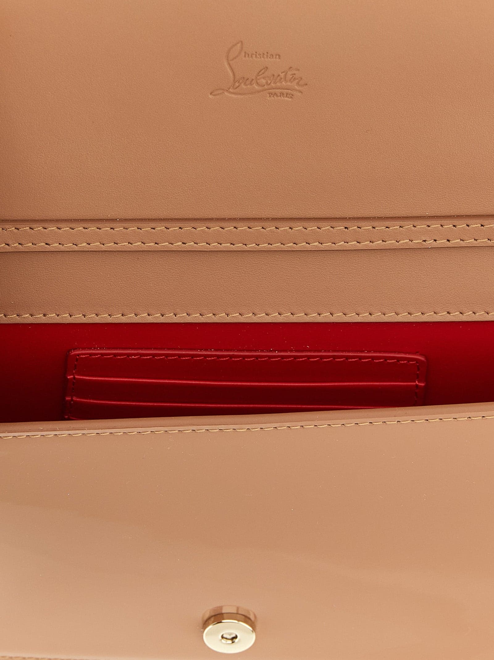 Multicolor Calfskin Clutch Bag - 4