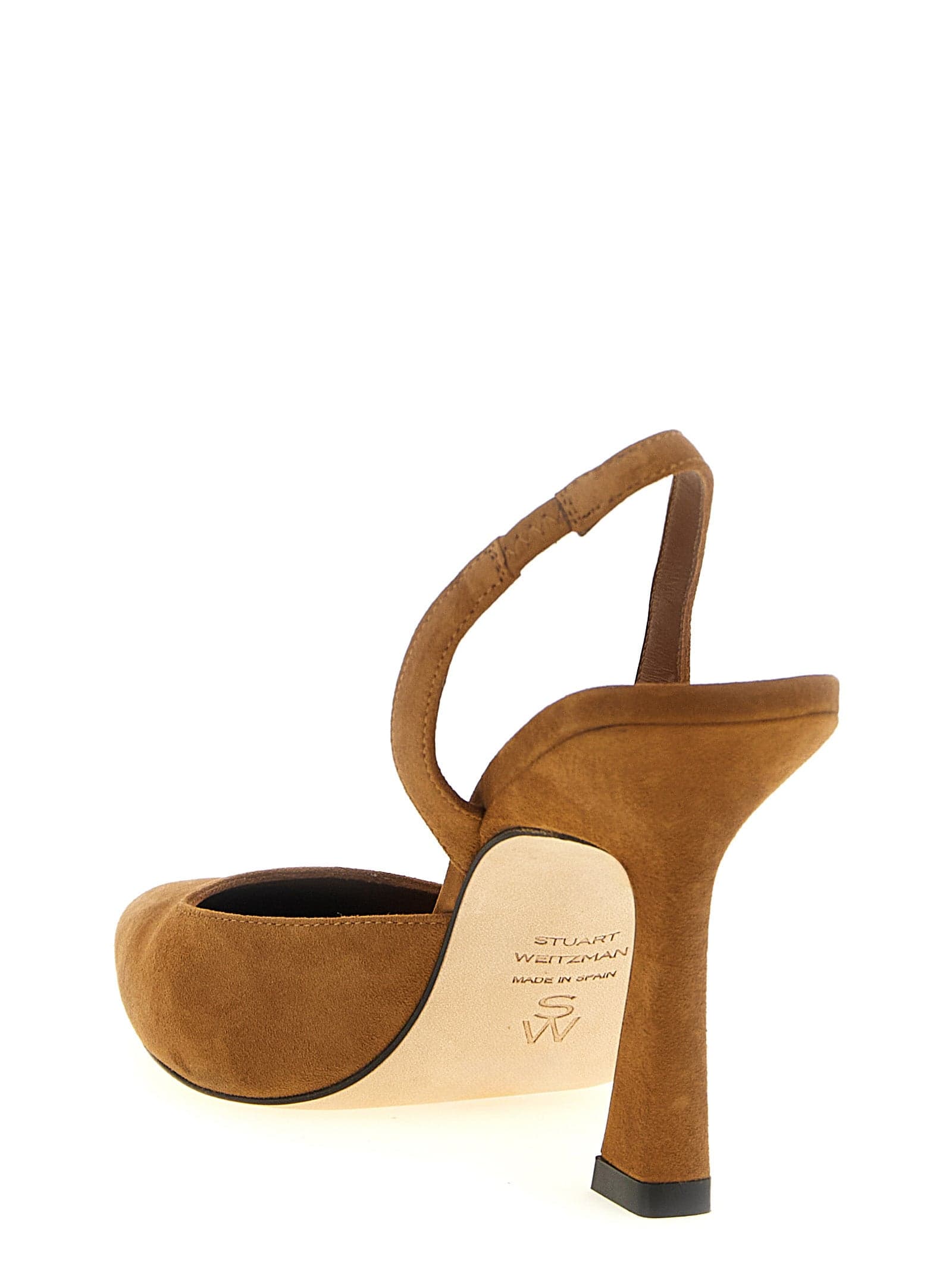 Brown Goatskin High Heel Pumps - 3