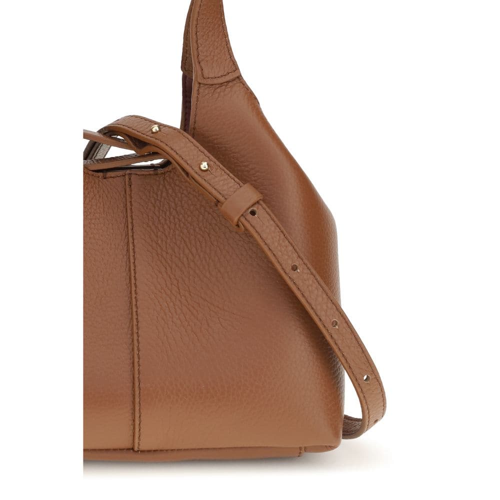 Brown Calf Leather Bos Taurus Handbag - 4