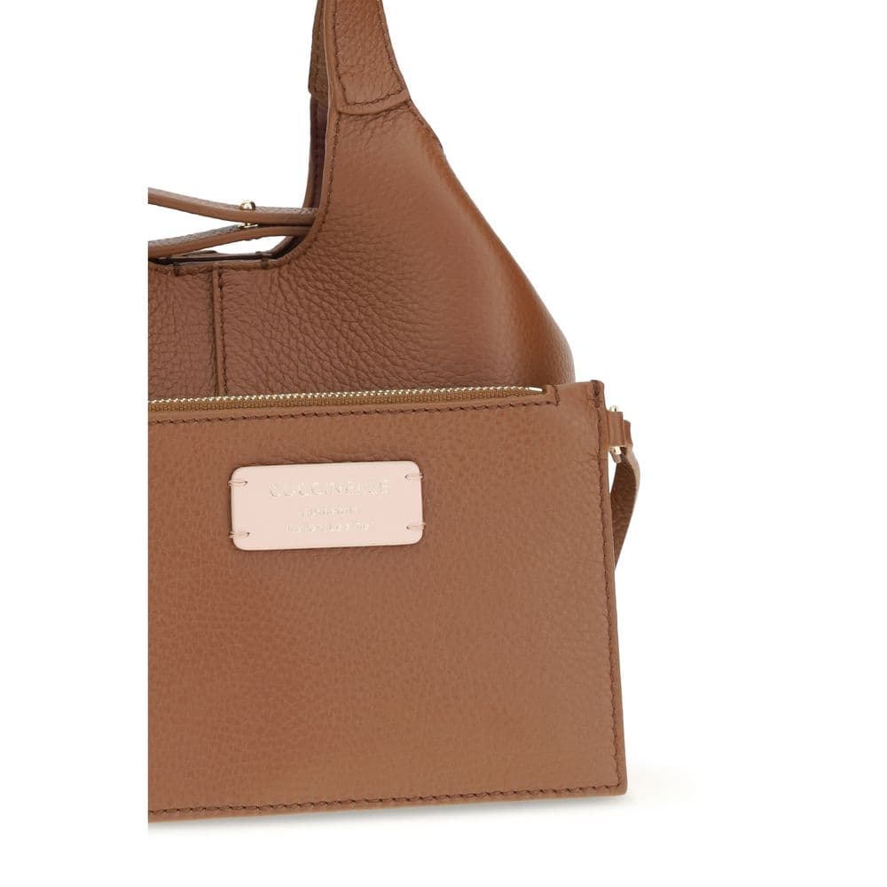 Brown Calf Leather Bos Taurus Handbag - 5