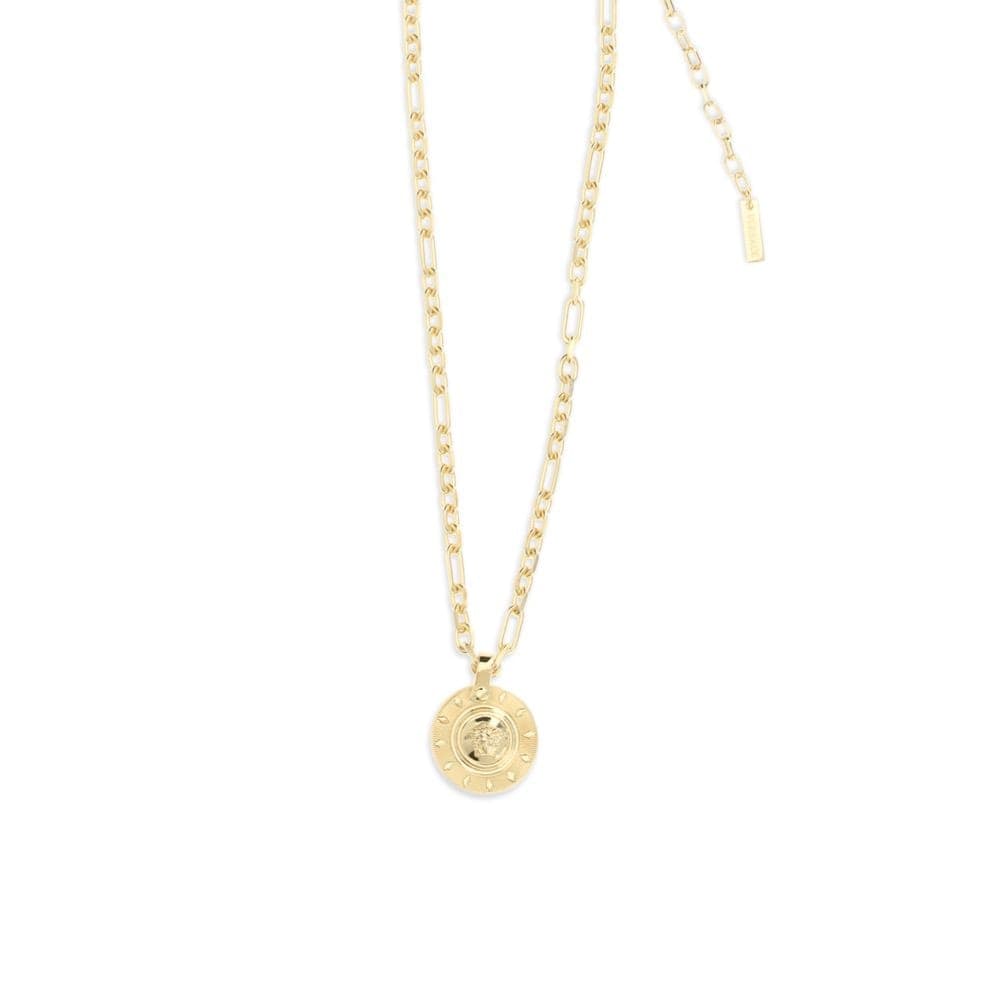 Gold Brass Necklace - 3